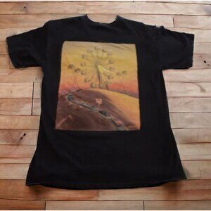 In-N-Out Burger Black Unisex M Short Sleeve 2018 Anniversary T-Shirt by Vladimir